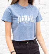 Brandy Melville Blue Hawaii Crop Top💙 Photo 0