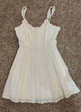 Altar’d State White Eyelet Dress Small  Photo 0