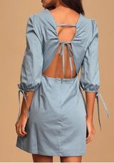 Lulus Dream About Me Backless Mini Dress Photo 0