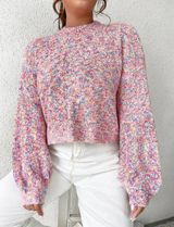 SheIn Colorful Sweater Photo 0