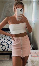 Boutique Denim Skirt Photo 0