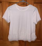 Lululemon Worn Once White Top Photo 0