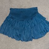 Lily Rain NWT Dark Teal  Ruffle Skirt Photo 0
