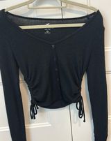 Holister Black Baby tee Photo 0