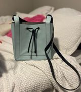 Leather Bucket-Like Crossbody Photo 0