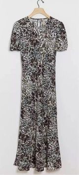 Dolan Moira Bias Midi Dress Size L Petite $138 Photo 0