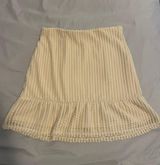 Abound Yellow Peplum Skirt Photo 0