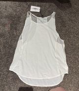 Zyia Active Tank White Racerback Top Mesh Photo 0