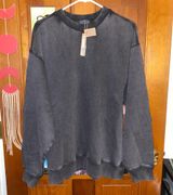 SKIMS Boyfriend Fleece Crewneck Pullover Photo 0