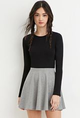 Forever 21 Gray Skirt Photo 0