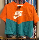 Nike Two Toned Crop Top Photo 0