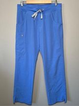 TECHNICAL COLLECTION Scrub Pants Womens Size Medium Blue Cargo Workwear Photo 0