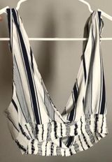 Charlotte Russe Crop Tie Tank Top Photo 0