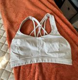 Lululemon White Sport Bra Photo 0