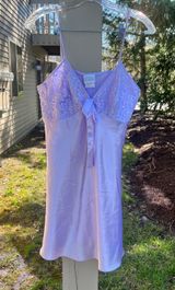 NWT VTG  negligée sexy  Lavender silky Satin Photo 0