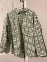 Button-Up Flannel Short Photo 0