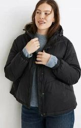 Madewell Full Zipper Chevron Packable Puffer Jacket Photo 0