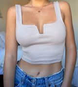 ZARA Crop Tank SMALL Photo 0