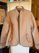 Primark Beige Tan Quilted Puff Winter Jacket Photo 0