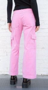 Brandy Melville Pink Cargo Pants Photo 0
