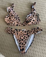 Marina West Leopard Print Bikini Top Photo 0