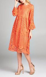 Midi Lace Dress Photo 0