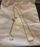 Kendra Scott Gold Iridescent Ever Necklace Photo 0