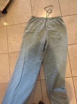 Blue Blush Boutique teal joggers  Photo 0