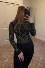 Rhinestone Bodysuit  Photo 0