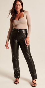 Vegan Leather Pants Photo 0