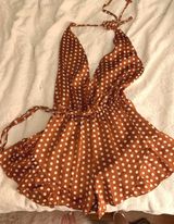 Zaful Polka Dot Romper Photo 0