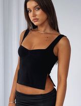 White Fox Boutique White Fox Taking Off Crop Top  Photo 0