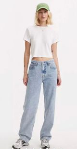 Levi’s Low Pro Straight Jeans Photo 0