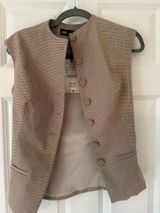 Zara plaid button up vest  Photo 0