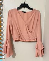 Ambiance Apparel Long Sleeve Top Pink Photo 0