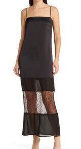 WAYF  Lace Maxi Dress Photo 0