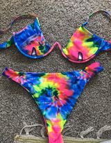 SheIn Tie Dye Bikini Photo 0