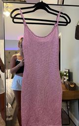 White Fox Boutique lavender sequin knit mini dress Purple Photo 0