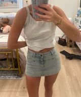 Cider  Jean Skort Mini Photo 0