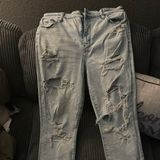 Distressed Denim Jeans Photo 0