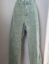Anthropologie Green mid-rise Pants Photo 0