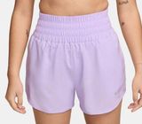Nike Women's Prima Lilac Purple Dri-FIT Ultra High-Rise Shorts 3in - Size Small Photo 0