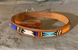 Boutique Western Beaded Belt Photo 0