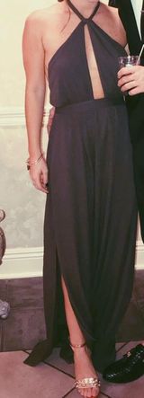 Lulus Olive Halter Maxi Dress Photo 0