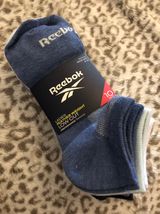 Reebok NWT Ladies Feather Weight Low Cut Performance Training Socks 10 Pack Multi color pack Shoes Size 4-10 Photo 0