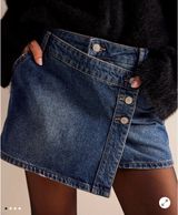 We The Free Denim Skirt Mini Photo 0