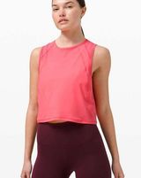 Lululemon Sculpt Tank Cropped Guava Pink Photo 0
