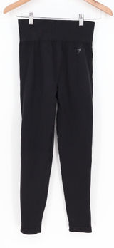 Gymshark Adapt Seamless Leggings Black High Waist Fitness Workout Size L Photo 0