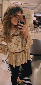 Maurice's Peasant Boho Western Blouse Photo 0