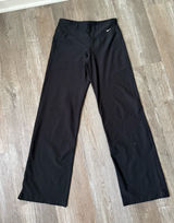 Nike Dri-FIT Black Yoga Pants Sweatpants Flare Leggings Comfy Size S 4 6 Photo 0